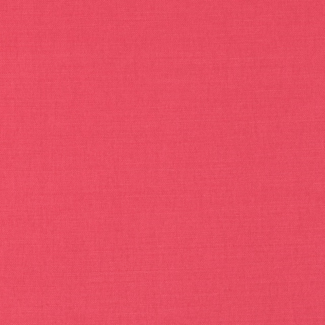 Solid watermelon pink fabric swatch showing a fine, even woven texture