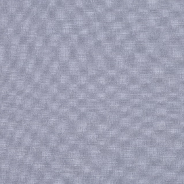 Close-up of lavender-grey fabric with a fine crosswoven plain texture