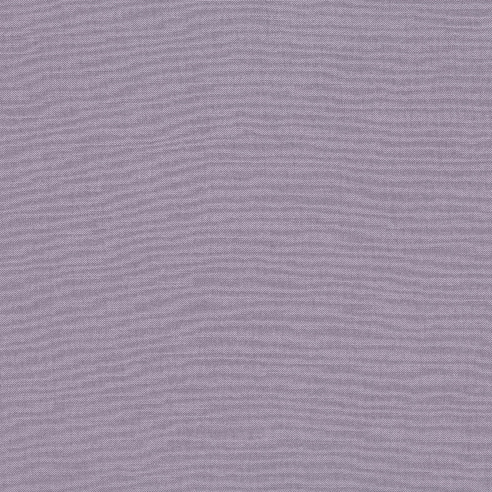 Close view of muted wisteria-lilac fabric with a fine, even woven texture