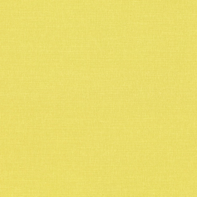 Close-up of finely woven lemon-yellow textile with a soft crosswise texture