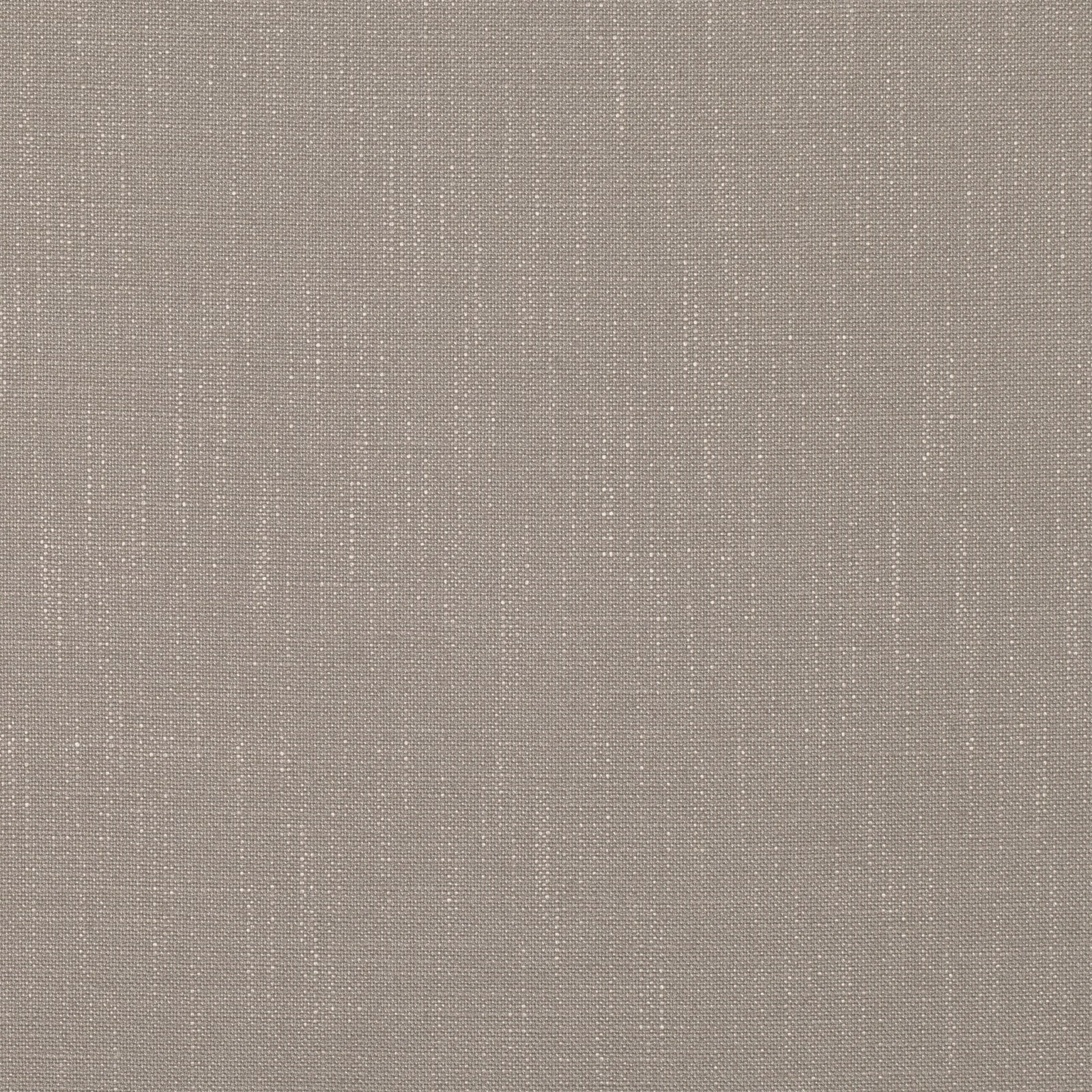 Close-up of taupe-grey Milani fabric with a fine, softly checked weave