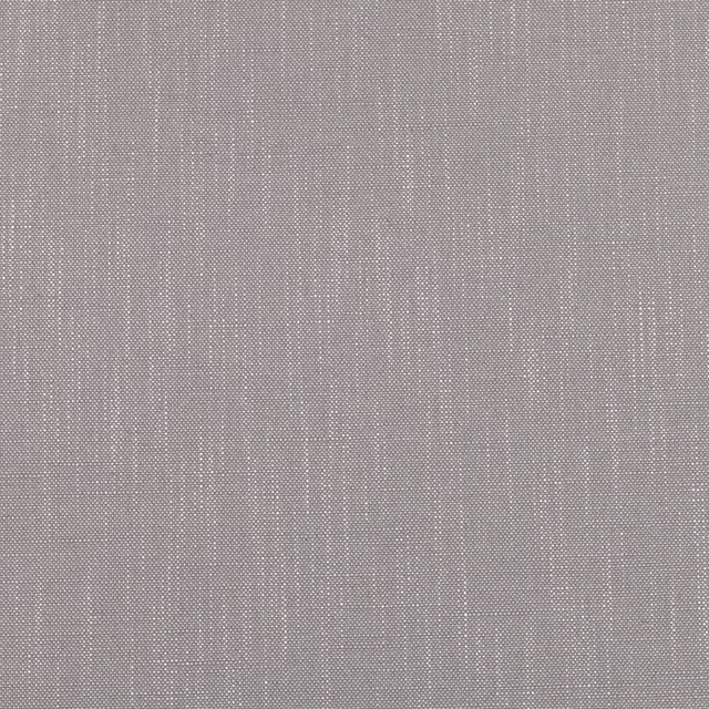 Cool pewter-grey fabric with a fine pale grid and subtle vertical texture