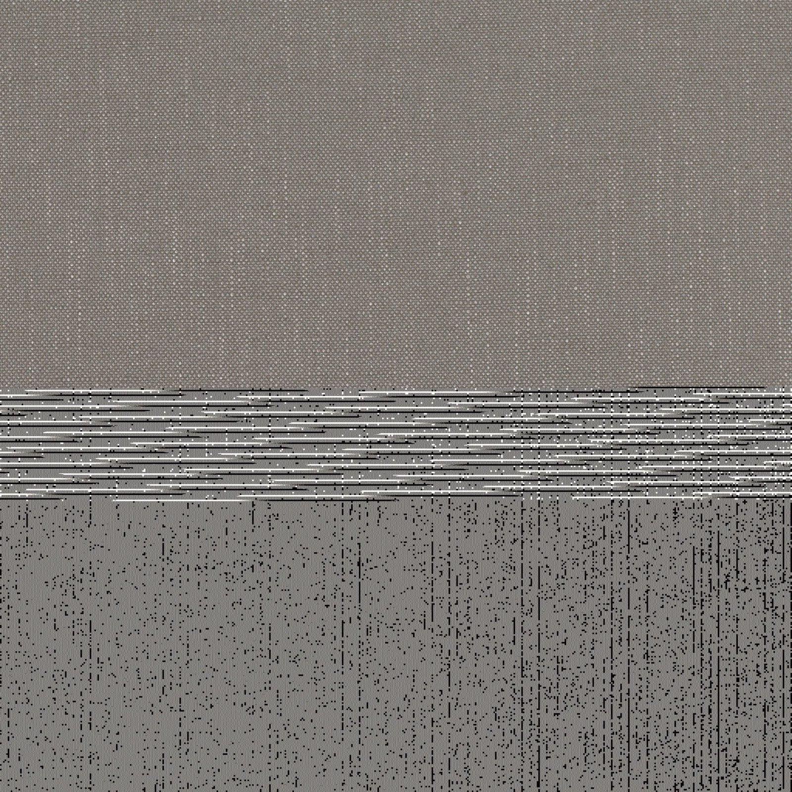 Steeple Grey woven textile with fine grid, striped band and distressed vertical texture