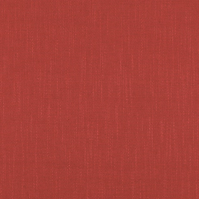 Warm brick-red Milani fabric with fine dotted weave and subtle vertical striations