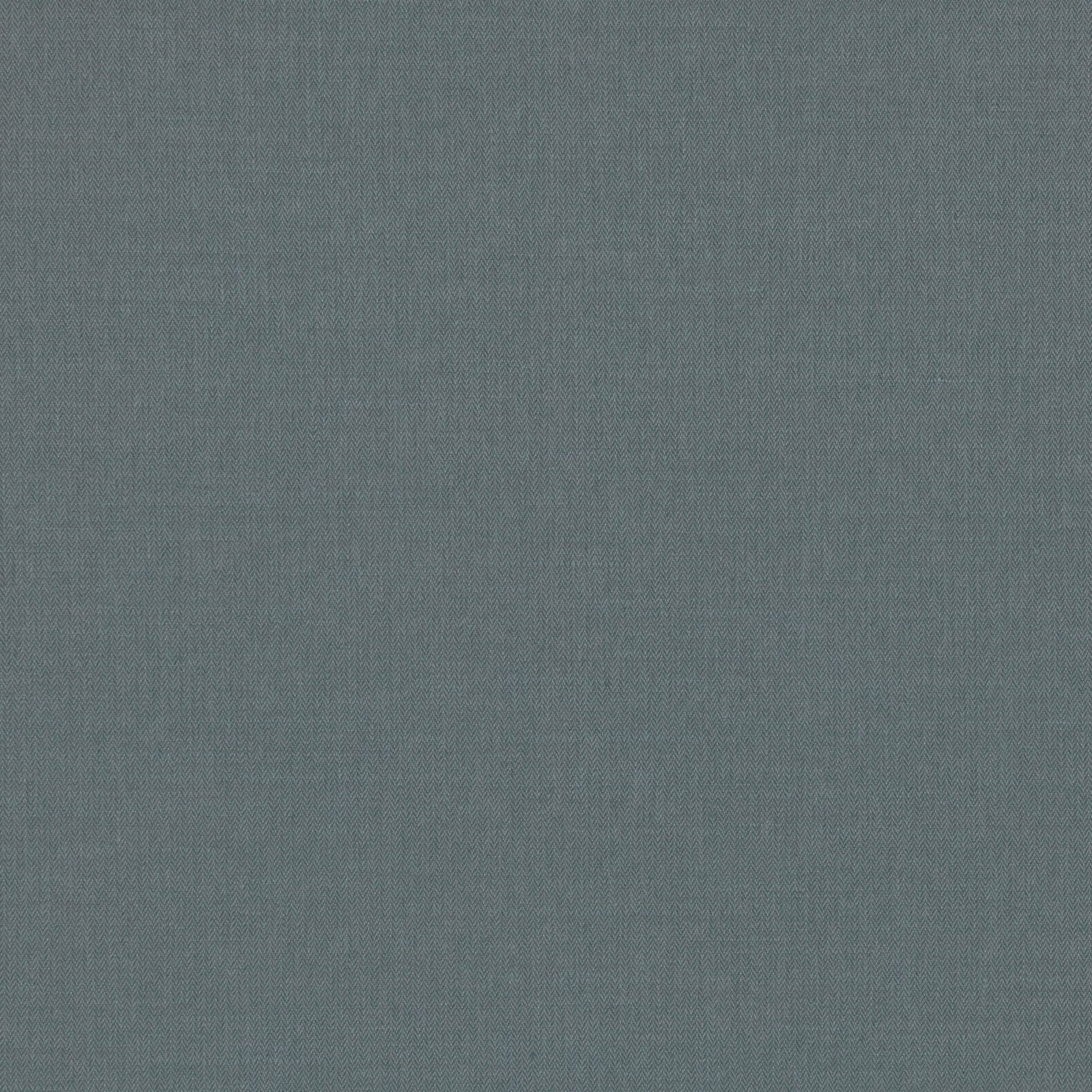 Close view of cool battleship blue-grey fabric with a fine plain weave