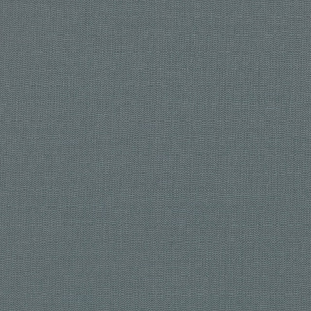 Close view of cool battleship blue-grey fabric with a fine plain weave