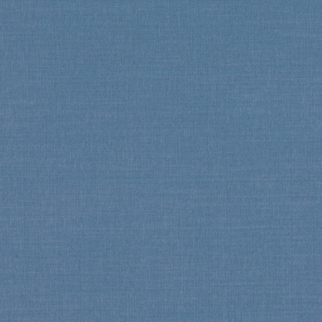 Muted blue-grey woven textile showing a fine, even grain and plain surface