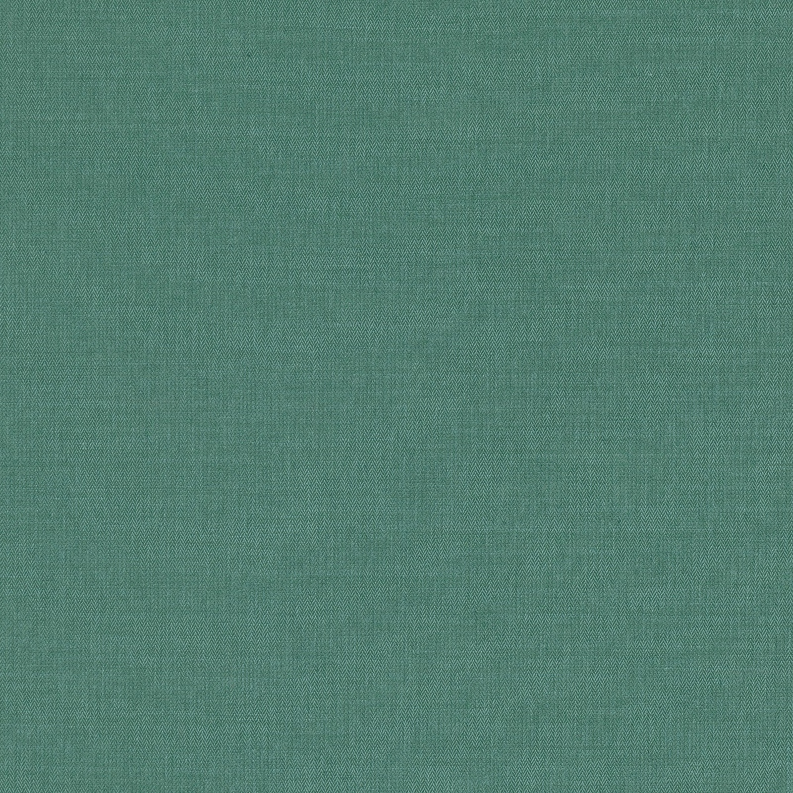 Muted teal plain-weave fabric with fine crosshatched texture and soft tonal depth
