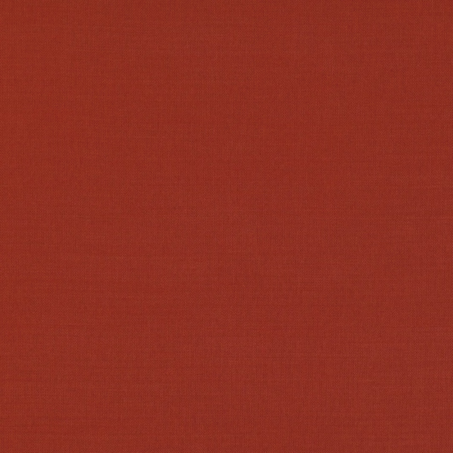 Warm chutney-red Miro fabric with a fine, subtly crosshatched woven texture