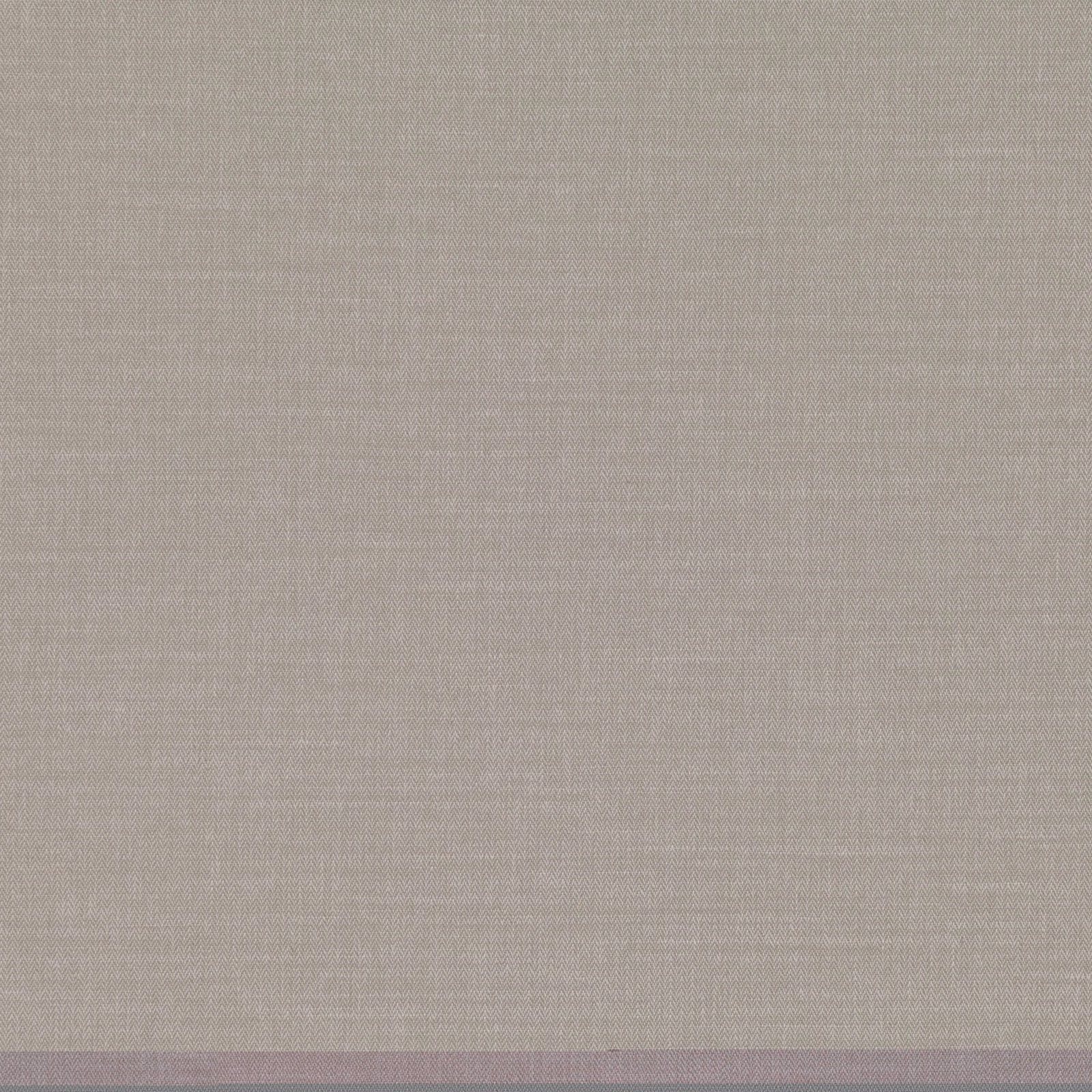 Warm greige-taupe woven swatch with fine crosshatch texture and mauve lower band