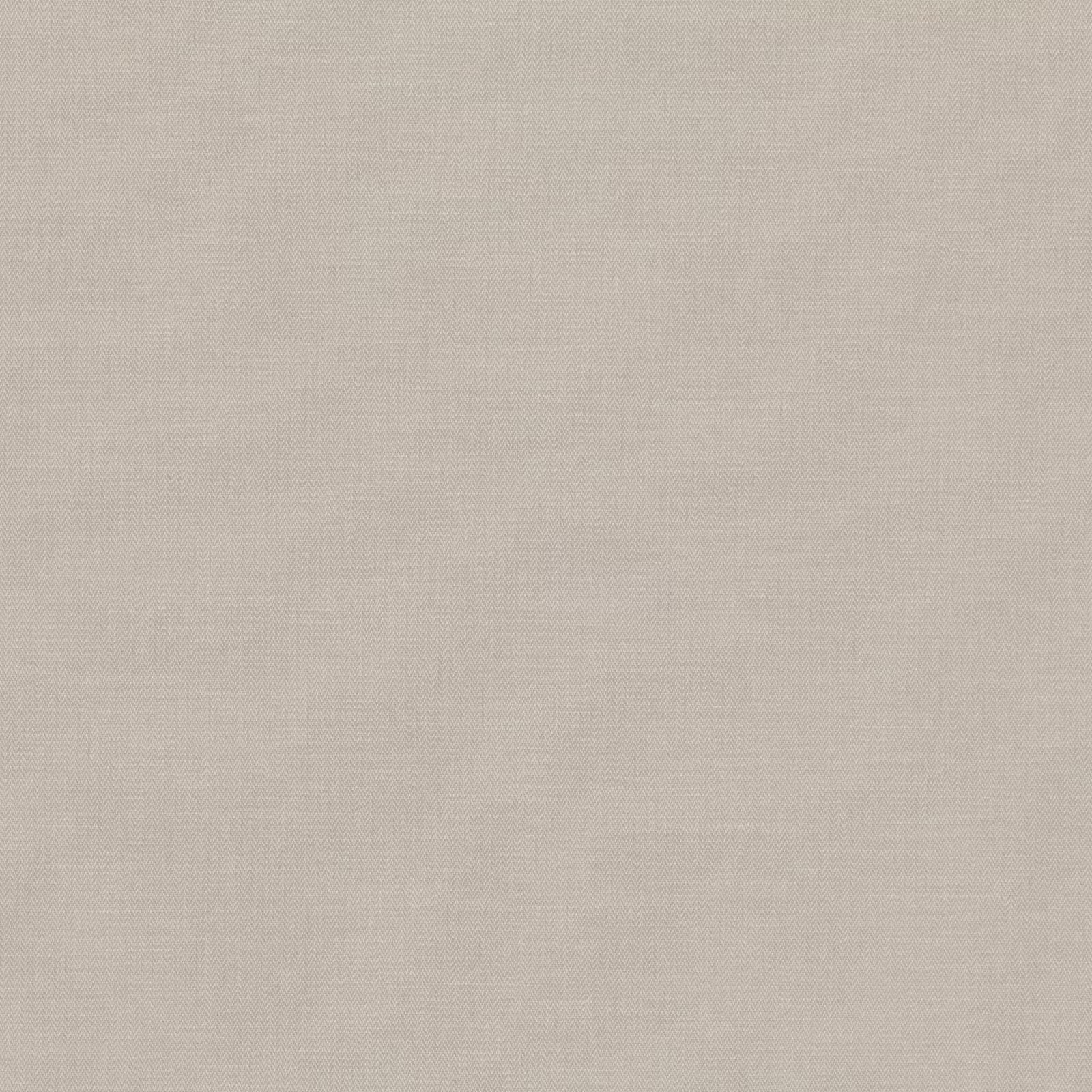 Close view of warm taupe woven fabric with a fine, quiet texture