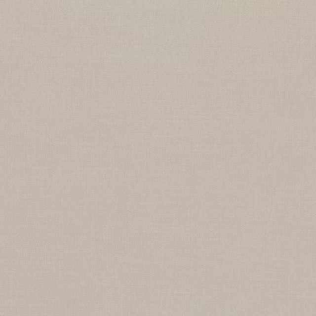 Close view of warm taupe woven fabric with a fine, quiet texture