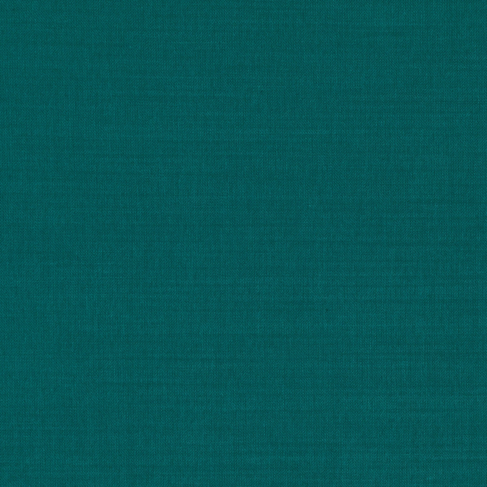Deep Indian green teal fabric showing a subtle compact plain weave