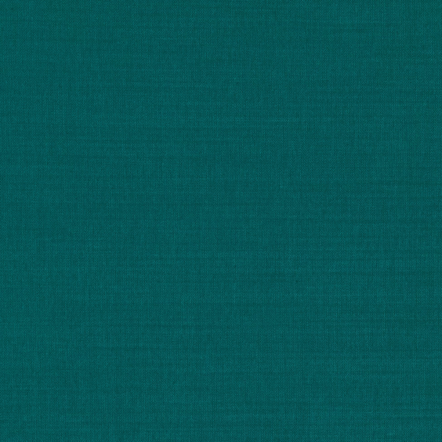 Deep Indian green teal fabric showing a subtle compact plain weave