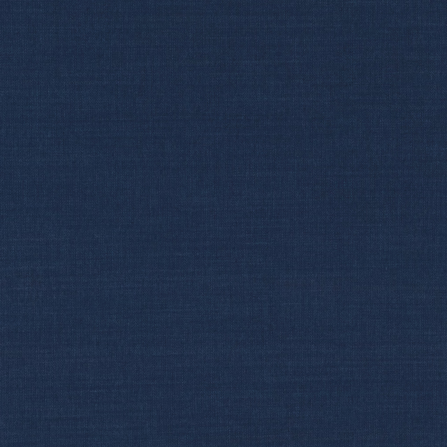 Close-up of deep indigo-blue fabric with a fine, subtly varied woven texture