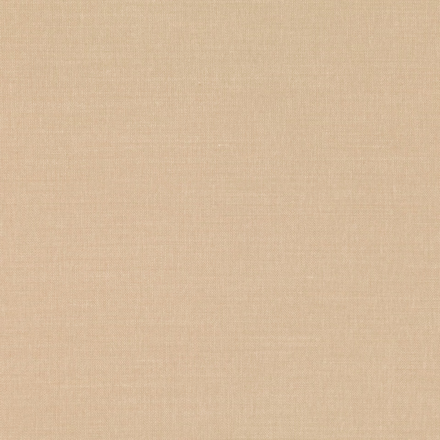 Close-up of warm jute-beige plain weave with fine, softly irregular surface texture