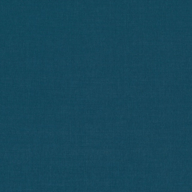 Deep Prussian blue-teal plain weave showing a fine, tactile surface texture