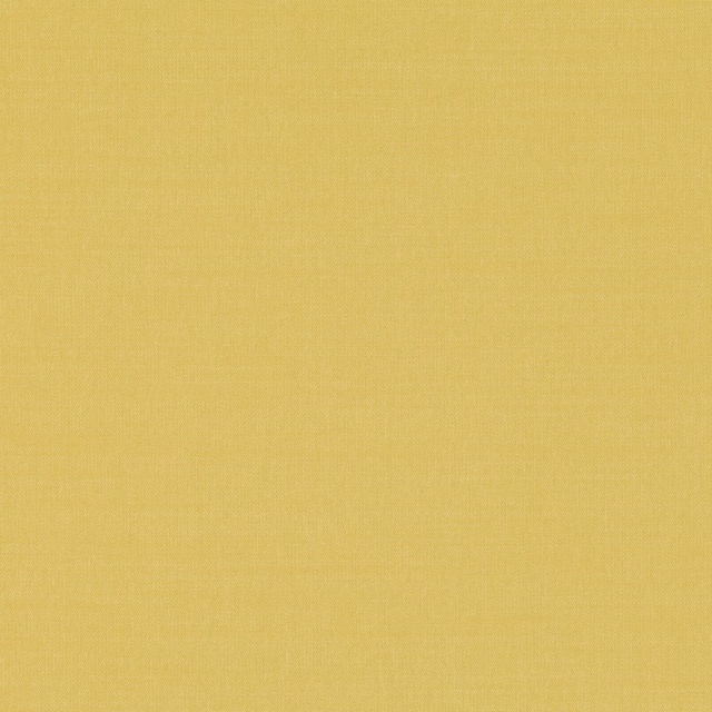Close-up of finely woven Miro Quince fabric in muted golden yellow