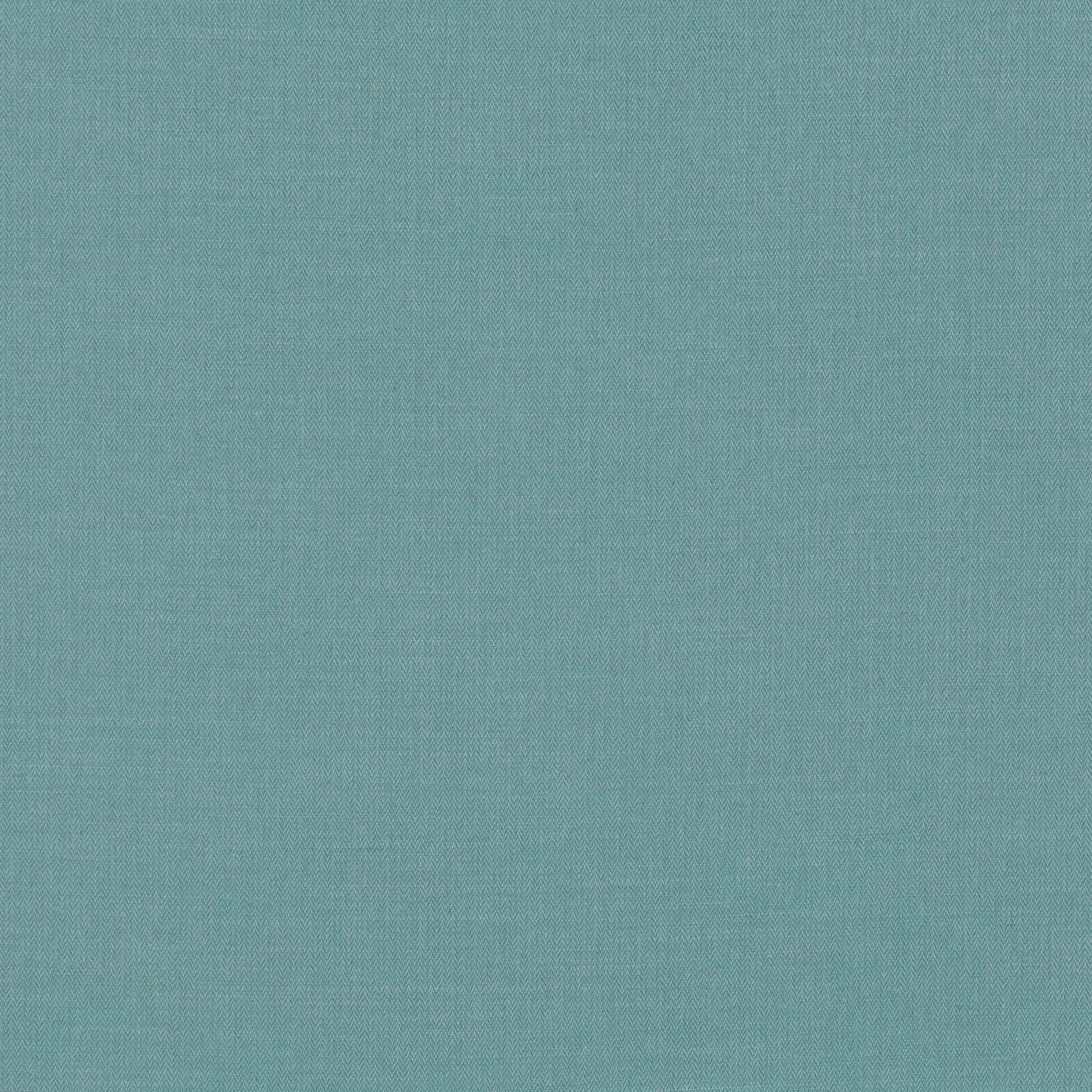 Close-up of muted blue-teal fabric with a fine, subtly mottled woven texture