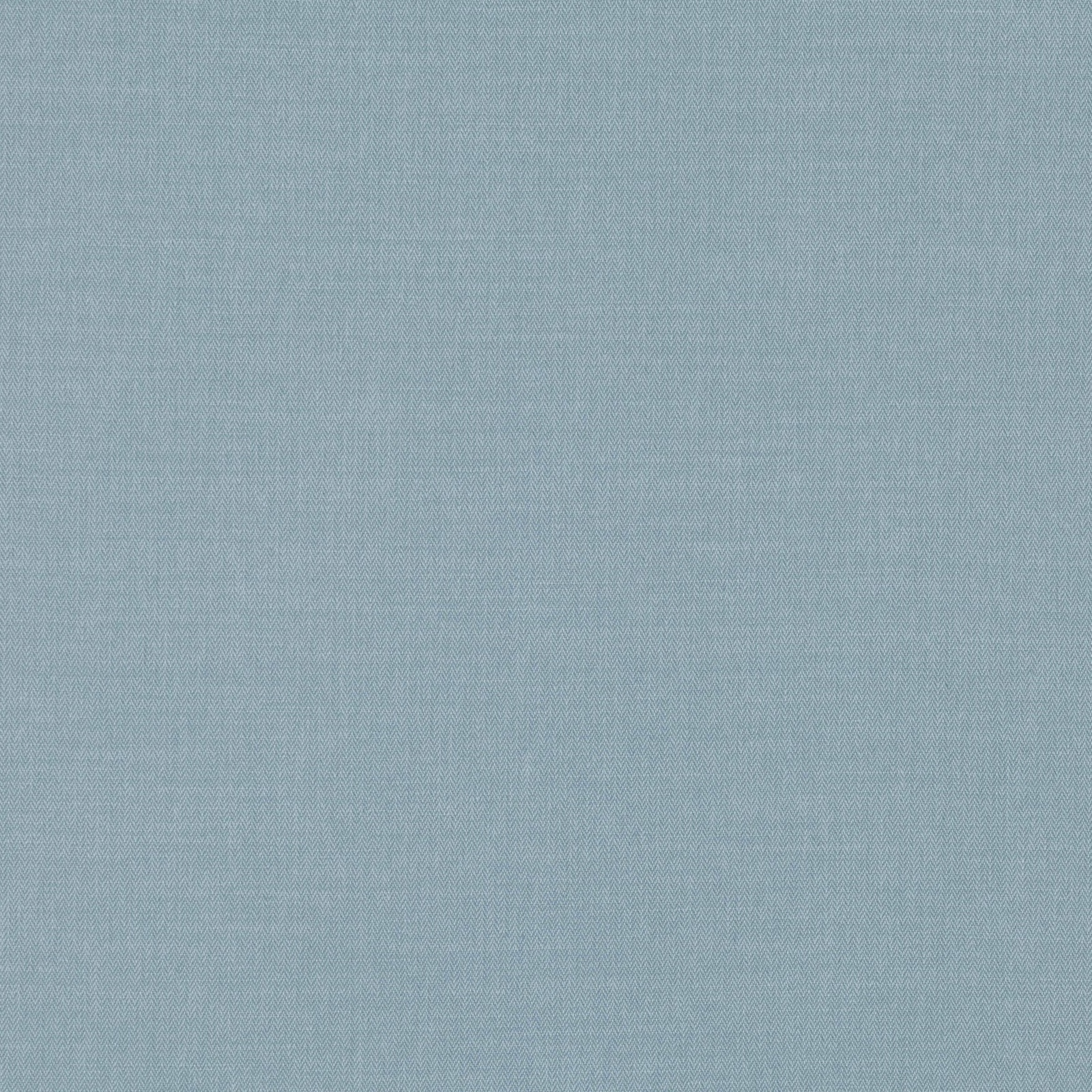Close-up of muted steel blue fabric with a fine, subtly textured weave