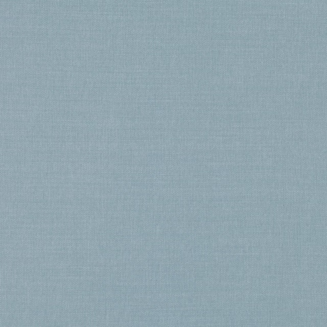 Close-up of muted steel blue fabric with a fine, subtly textured weave
