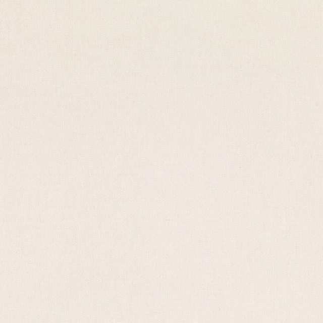 Near-white cream plain weave with a softly warm, subtly textured surface