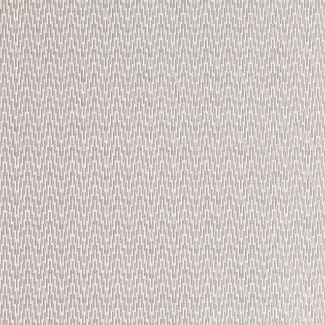 Soft smoke-grey woven fabric with a fine, broken chevron texture