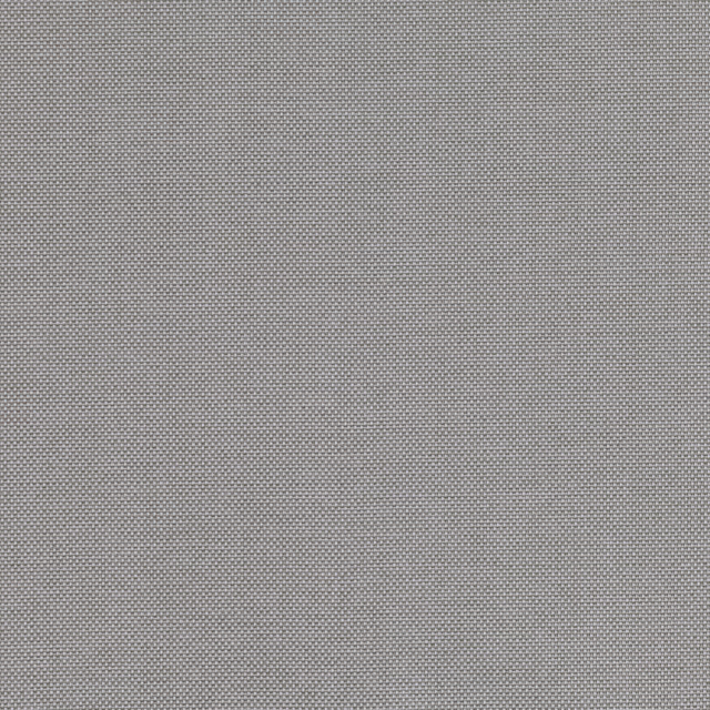 Close-up of sand-grey fabric with a fine tonal micro-grid woven texture