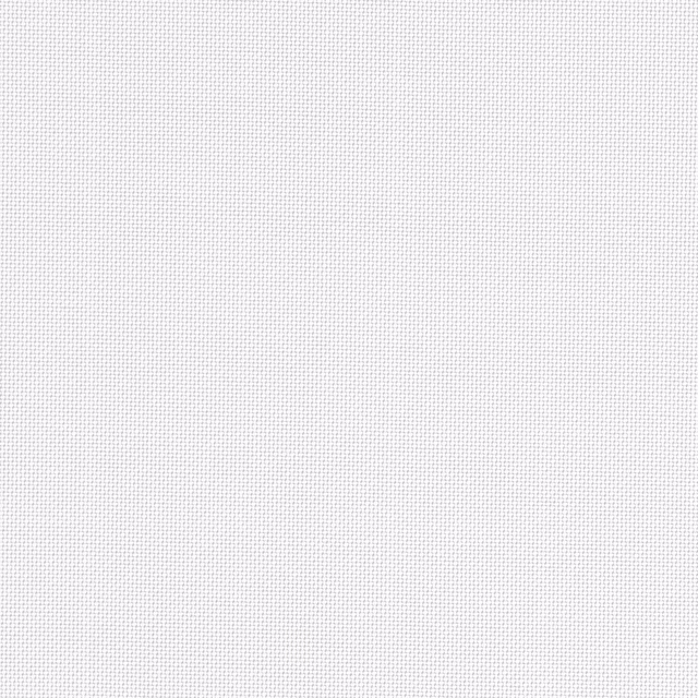 Cool icy-white fabric with a fine, tightly woven micro-grid texture