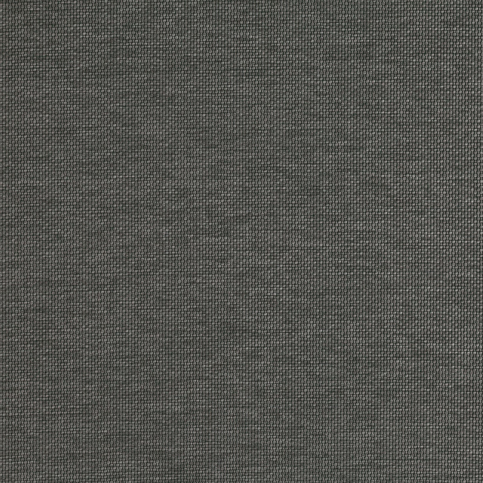 Close-up of Yara Iron showing a dense charcoal-grey plain weave with subtle tonal flecks
