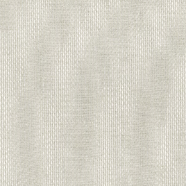 Pale shell greige fabric with a fine, softly irregular vertical weave