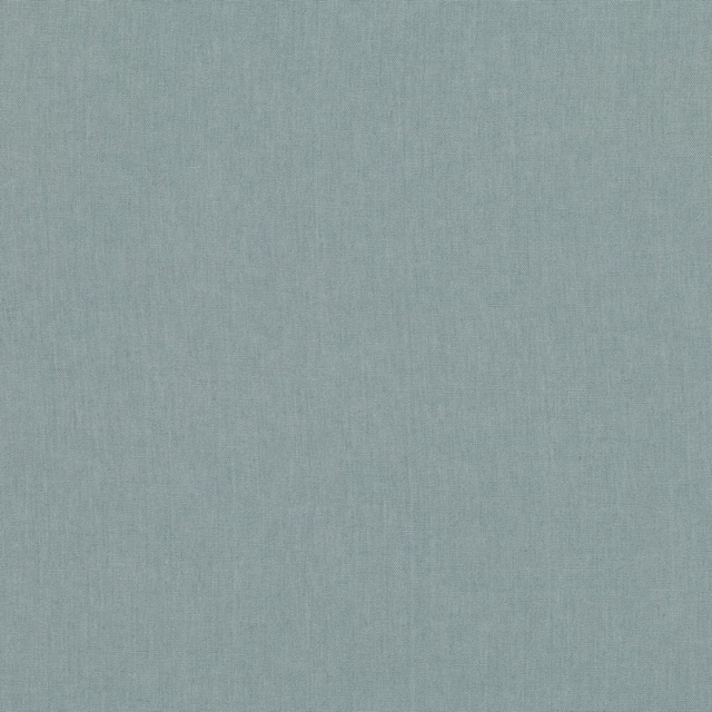 Muted duck egg blue plain weave with a delicate, softly textured surface