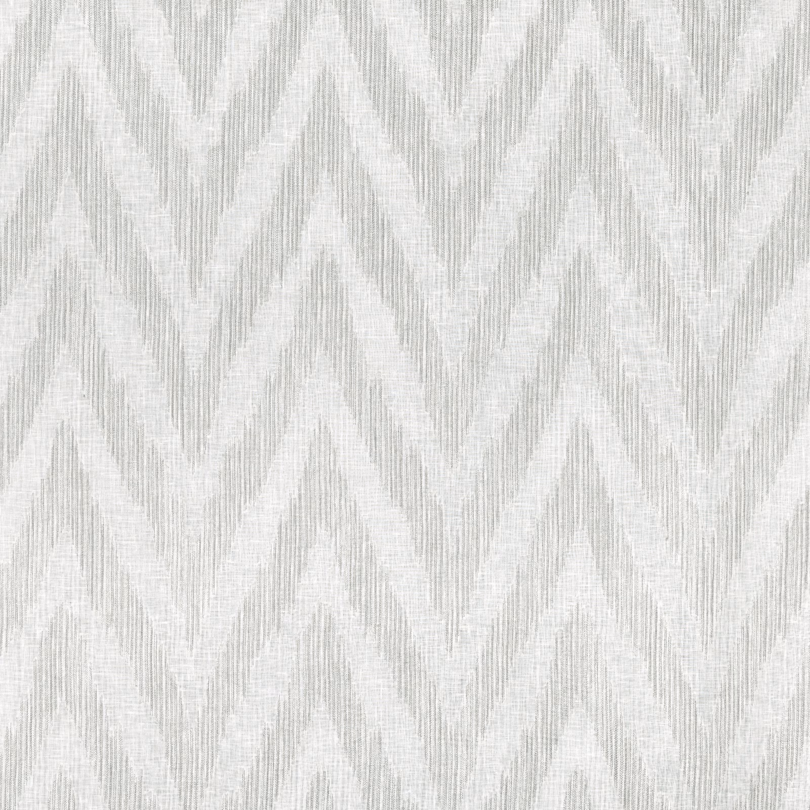 Pale Feather Grey textile with soft chevron bands and fine vertical ribbing