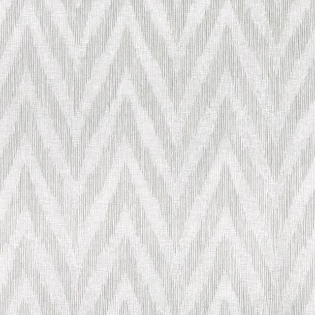 Pale Feather Grey textile with soft chevron bands and fine vertical ribbing