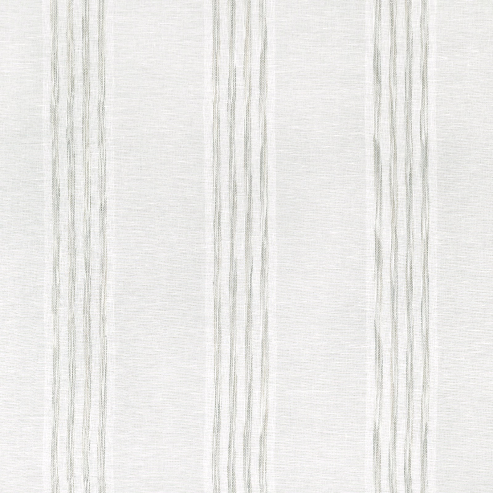 Pale silver-grey textile with irregular vertical striations and fine horizontal slub texture