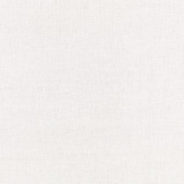 Pale alabaster fabric with a tiny regular woven grid and softly textured surface
