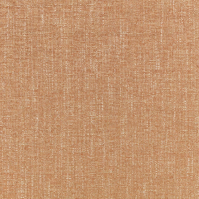 Warm cinnamon woven textile with pale flecks and softly irregular vertical texture