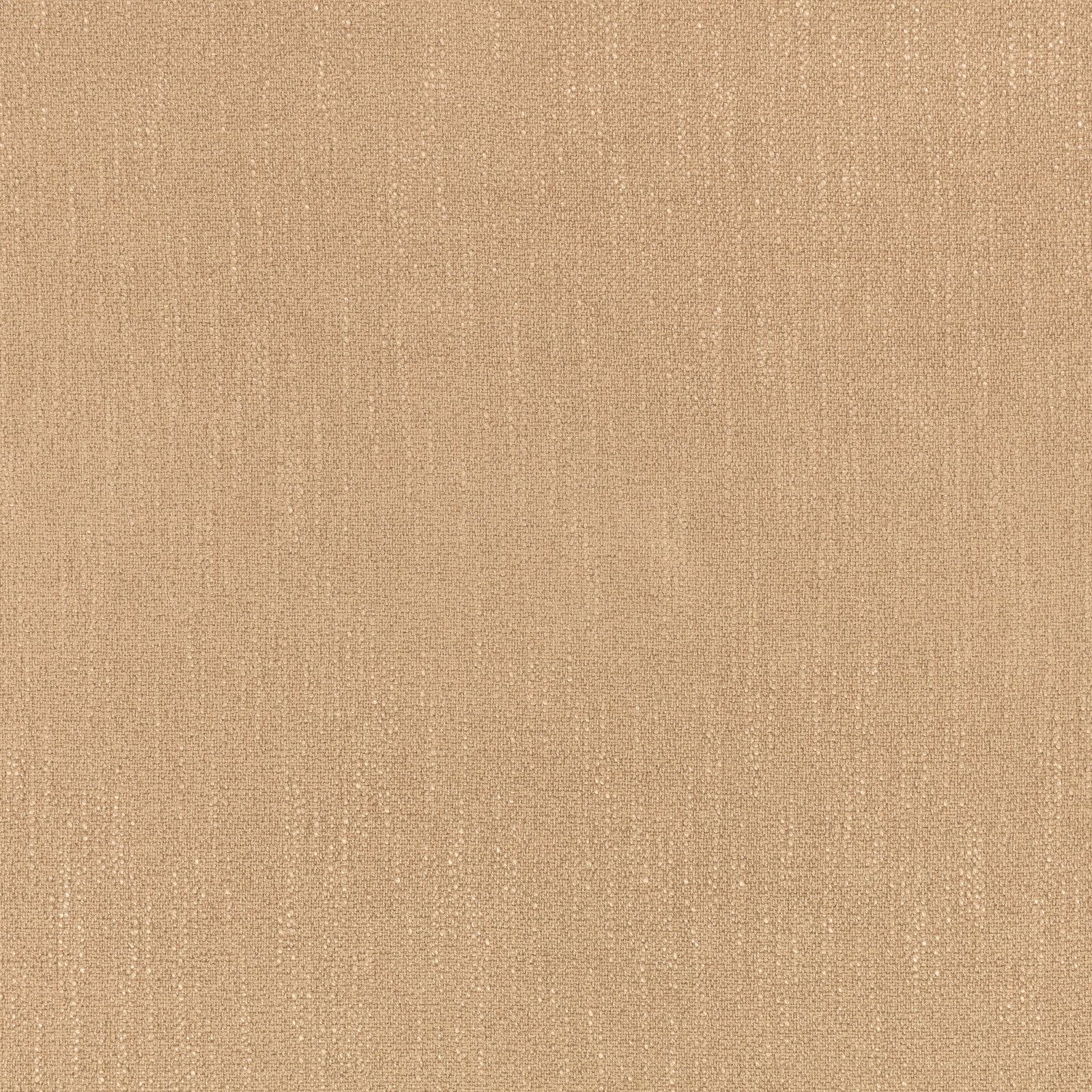 Warm oatmeal-beige plain weave with fine vertical slub texture
