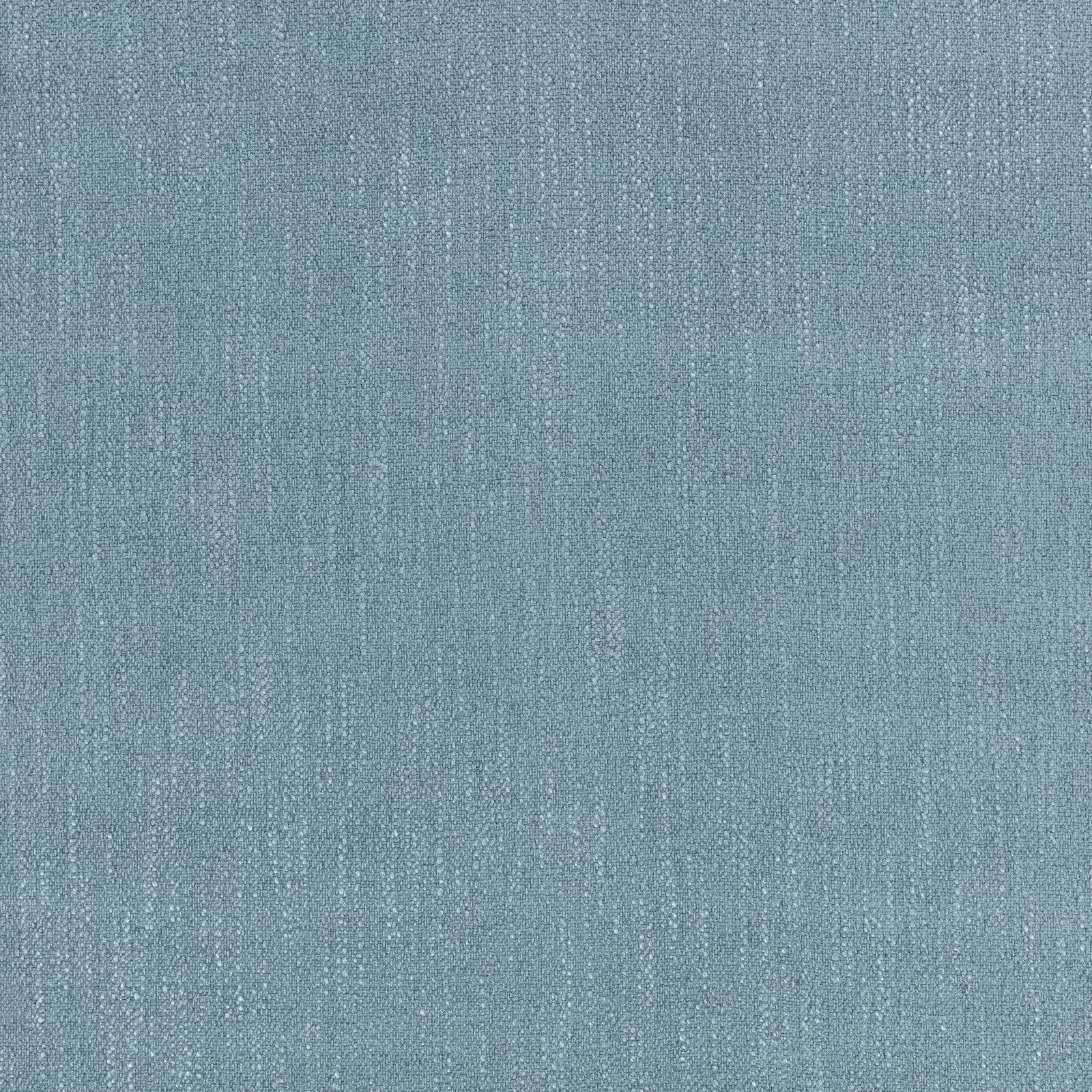 Steel blue Okero fabric with fine vertical slub texture and soft tonal variation