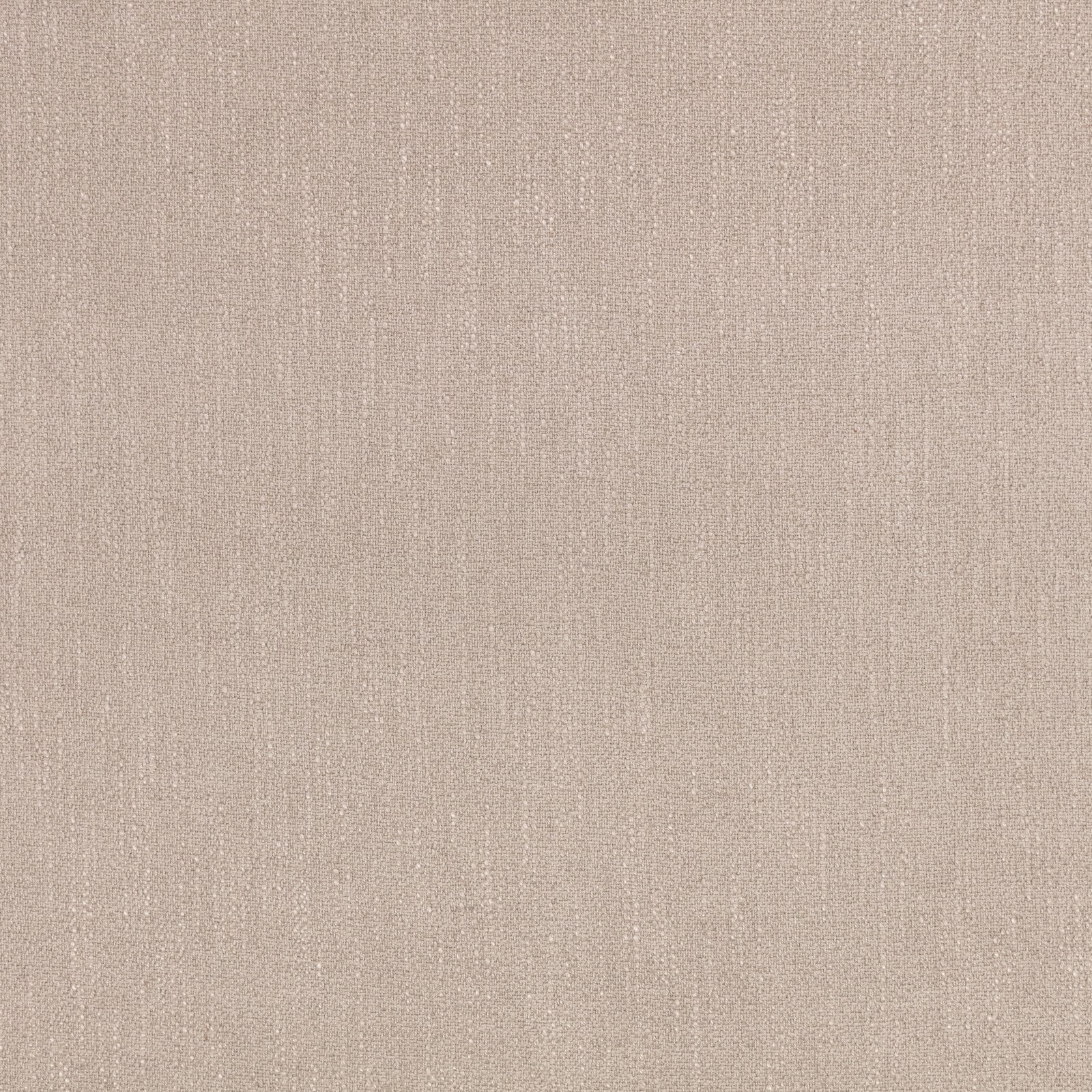 Pale stucco taupe fabric with fine vertical slubs and softly mottled weave