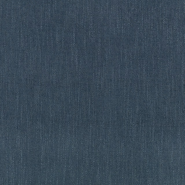 Deep blue-grey Okero textile with fine vertical woven texture