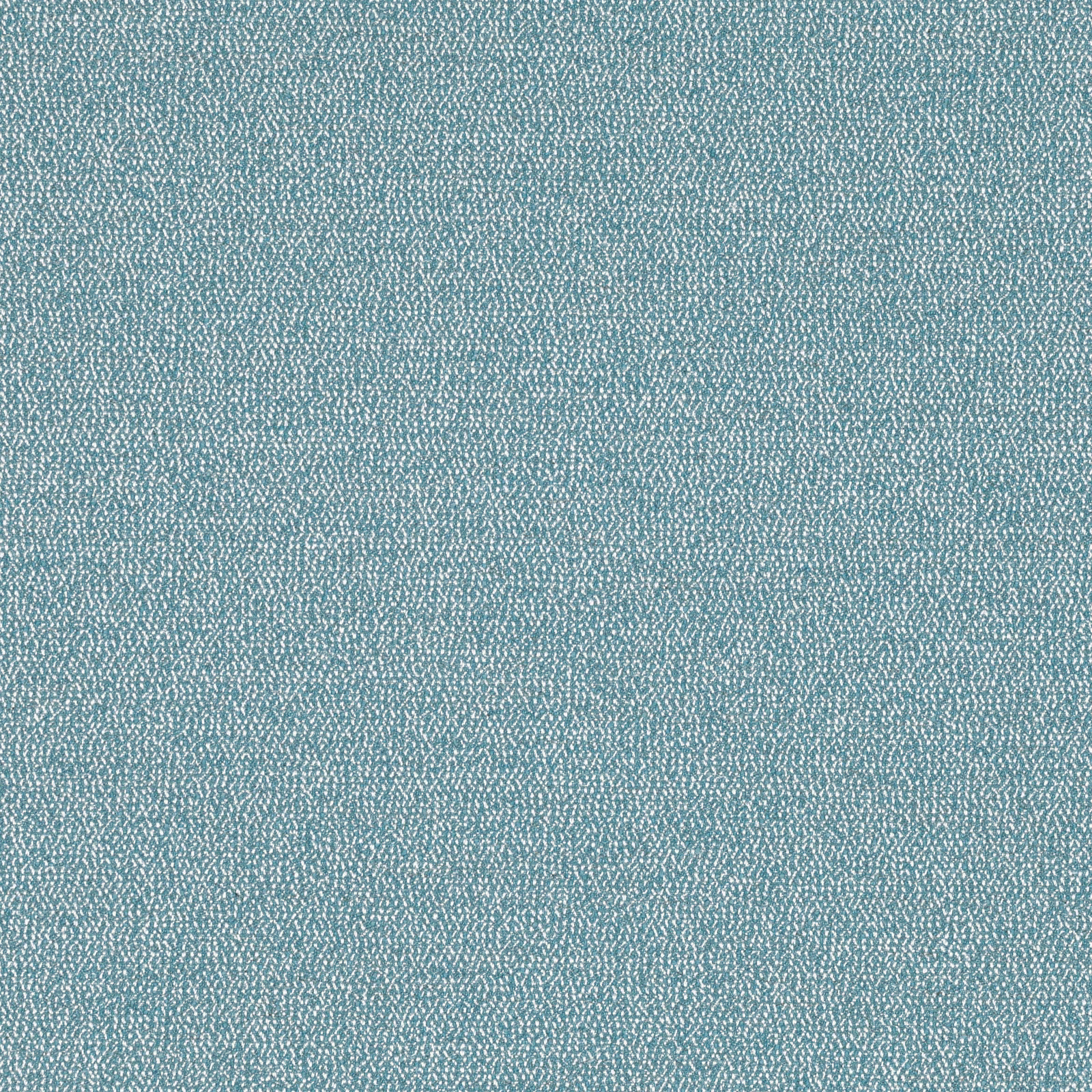 Muted blue-teal woven fabric with a tiny pale flecked texture