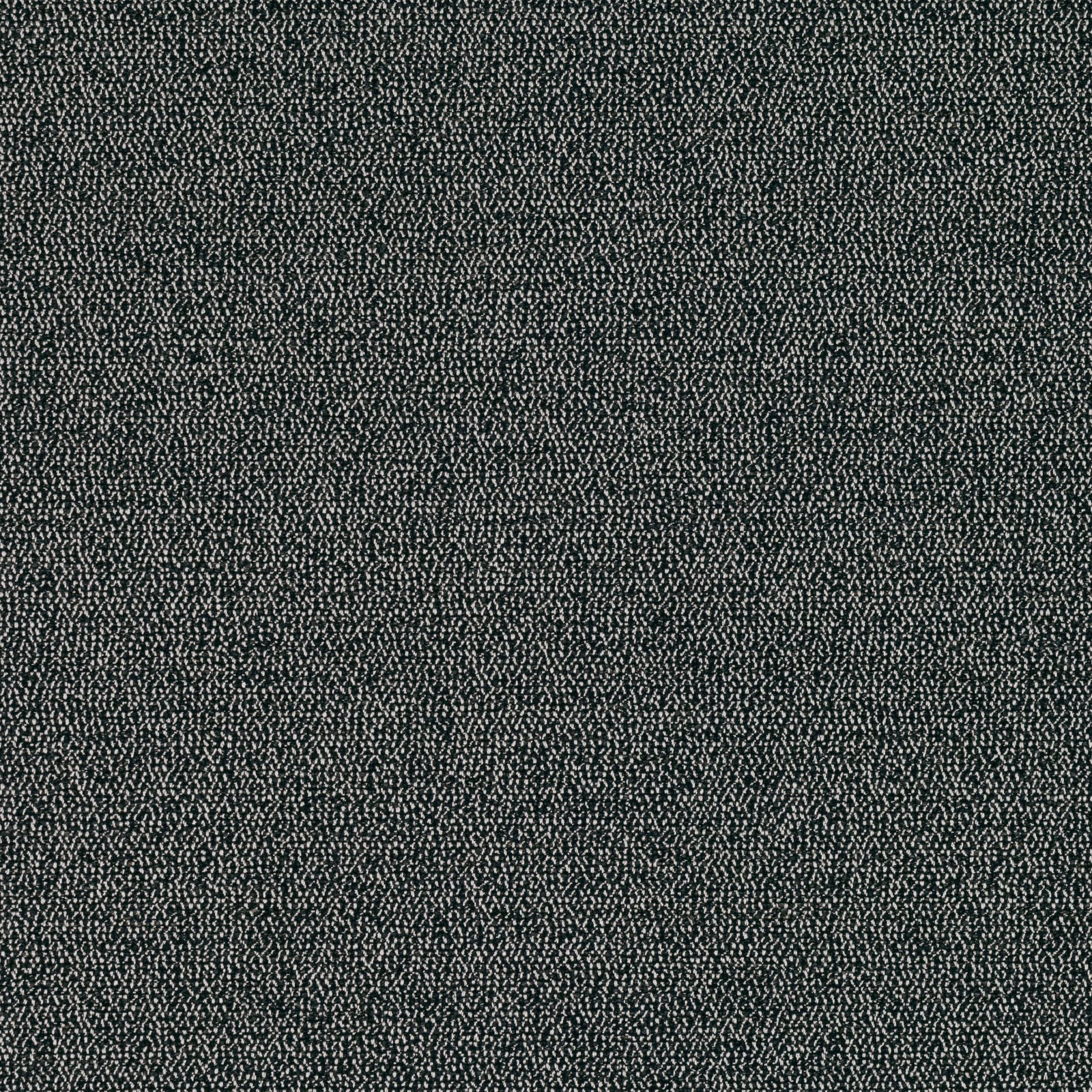 Dense charcoal-grey flecked weave with a fine, pebbled texture