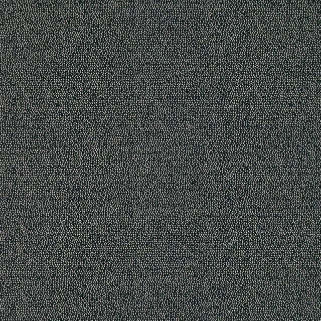 Dense charcoal-grey flecked weave with a fine, pebbled texture