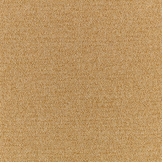 Warm cumin ochre fabric with a fine, pale-flecked pebbled weave