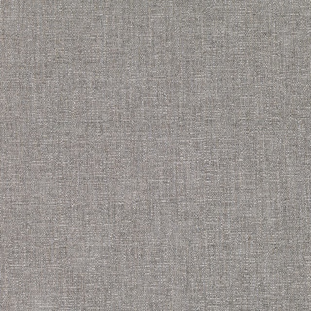 Warm grey woven fabric with fine beige flecks and a softly tactile surface
