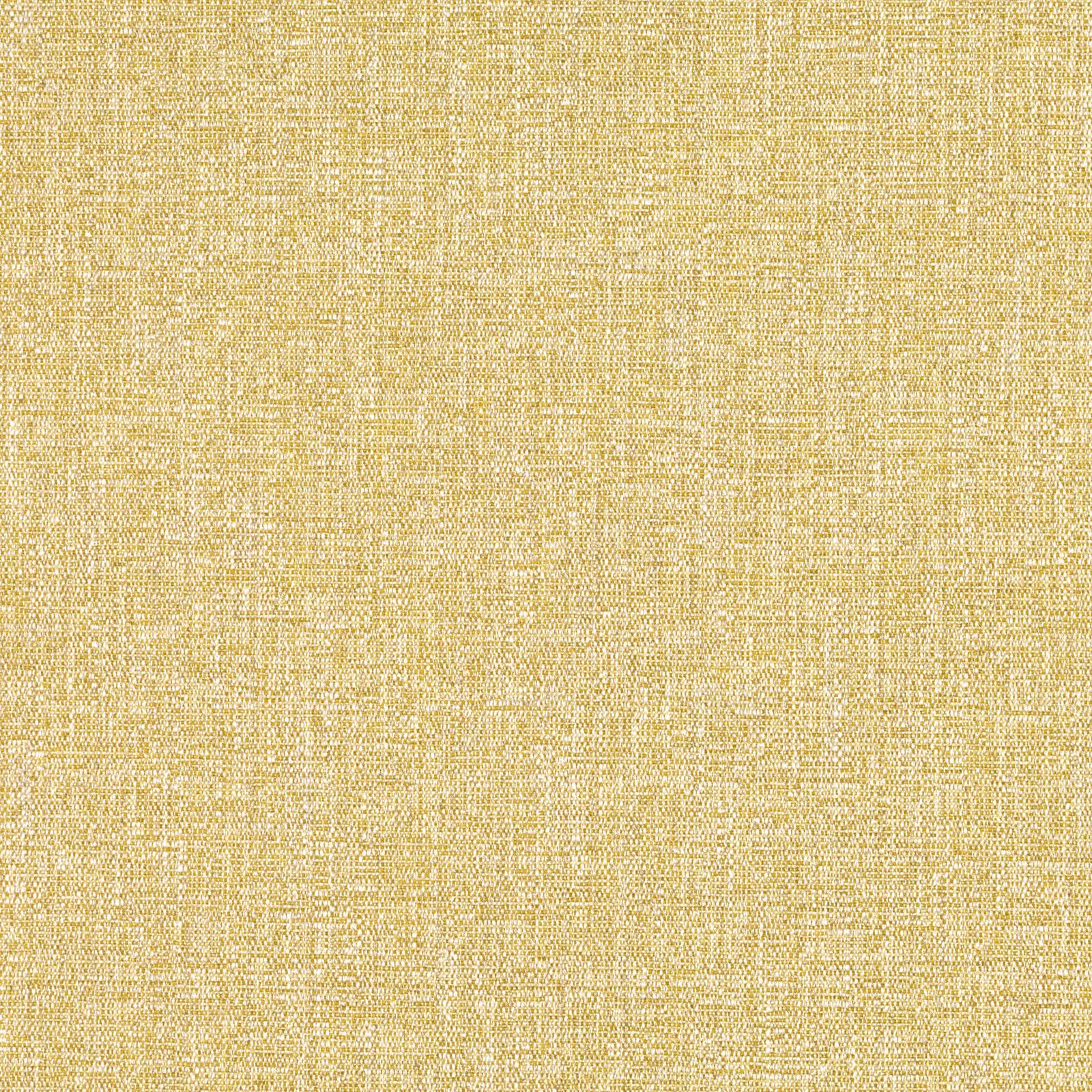 Close view of muted golden-ochre plain weave with fine ivory flecks