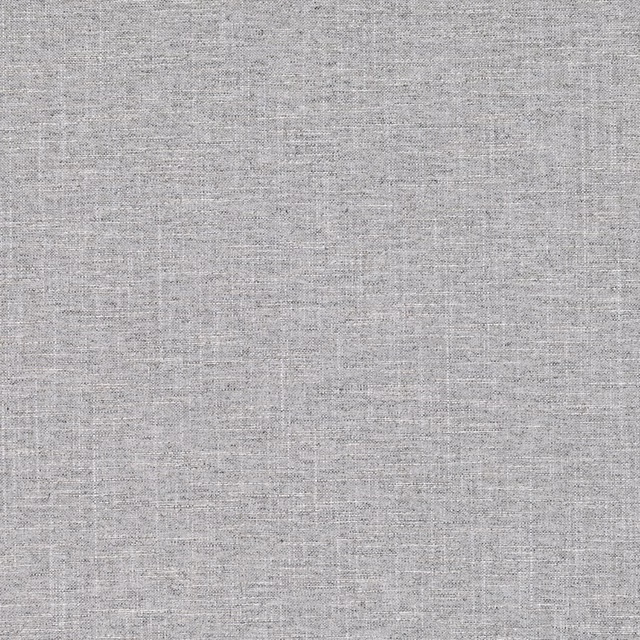 Cool pale-grey woven swatch with fine slub texture and faint block lines