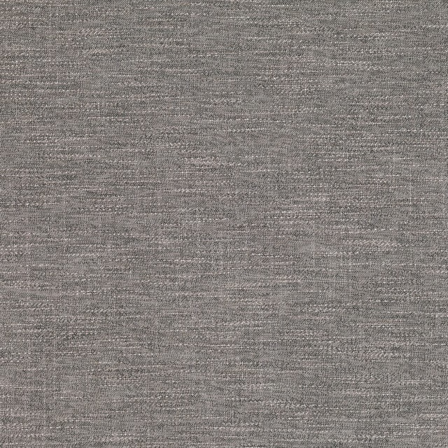 Mottled grey-taupe Orly fabric with fine horizontal slub texture