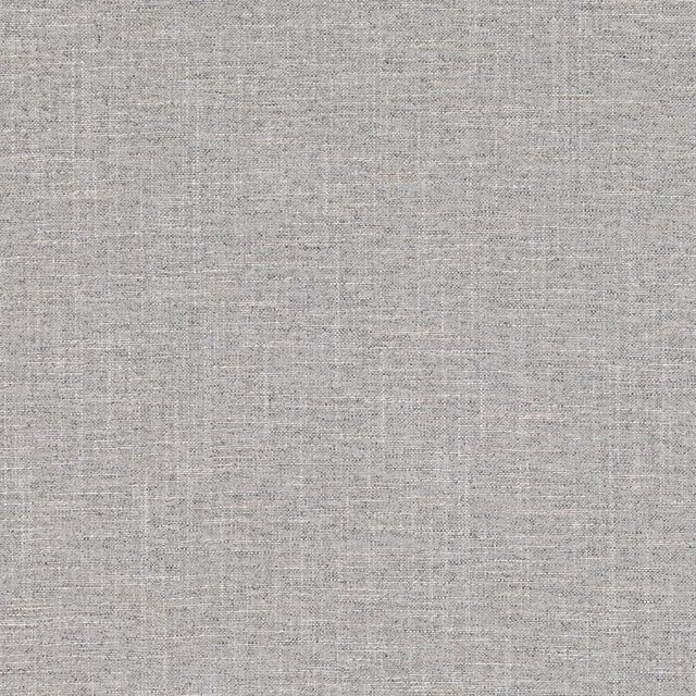 Close view of Linton Smoke’s cool grey, finely crosshatched woven surface